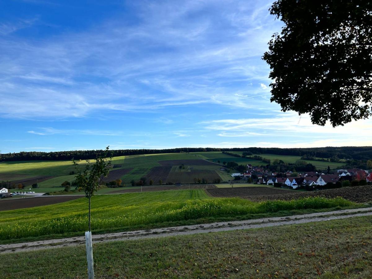 Ferienwohnung Im Usseltal - Zirben Spa - Monheimer Alb - Altmuehltal - Familie Geyer Daiting Monheim  외부 사진